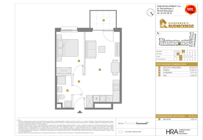 Mieszkanie w inwestycji: Apartamenty Rudnickiego