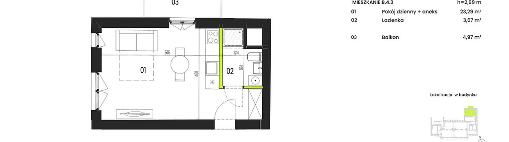 Mieszkanie w inwestycji: Ogrody Staromiejskie