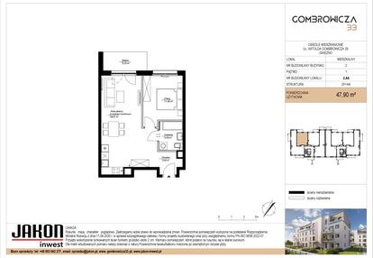 Mieszkanie w inwestycji: Gombrowicza 33 - etap II