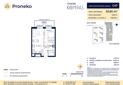 Mieszkanie w inwestycji: Osiedle Kompas