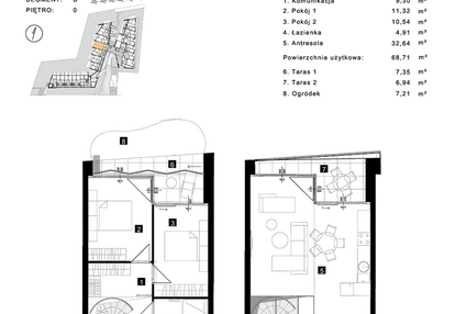 Mieszkanie w inwestycji: Cisha Apartamenty Dziwnów