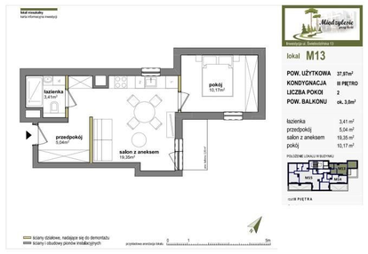 Mieszkanie w inwestycji: Międzylesie przy lesie