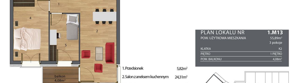 Mieszkanie w inwestycji: Nyska Residence