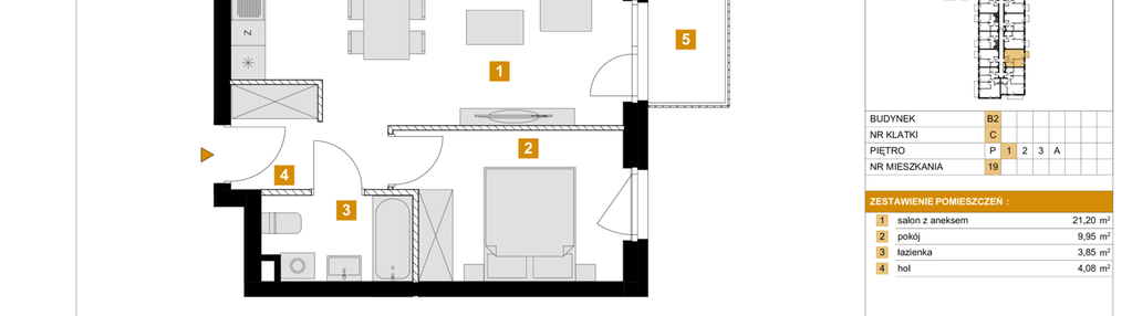 Mieszkanie w inwestycji: Osiedle Arkadia