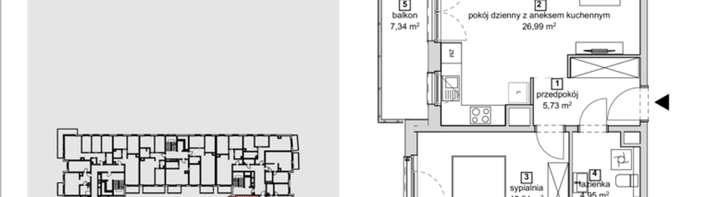 Mieszkanie w inwestycji: Naramowice Odnova