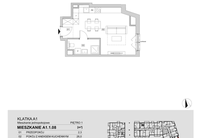 Mieszkanie w inwestycji: ATAL Floriana