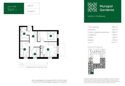 Mieszkanie w inwestycji: Murapol Gardenia