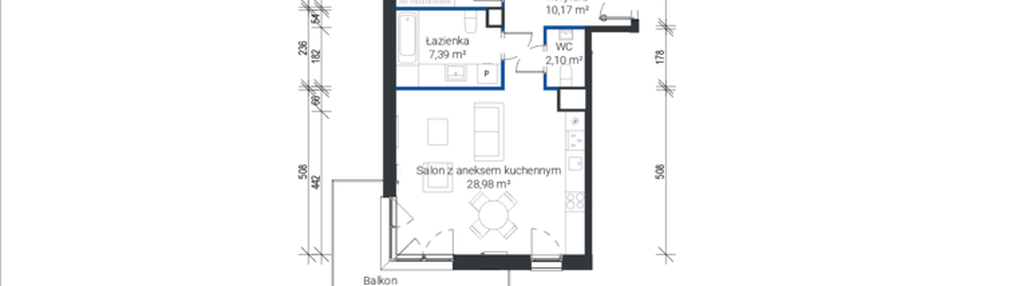 Mieszkanie w inwestycji: Nowe Zabłocie