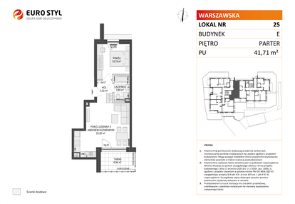 Mieszkanie w inwestycji: Osiedle Warszawska