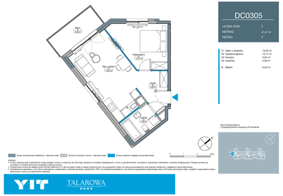 Mieszkanie w inwestycji: Talarowa Park II