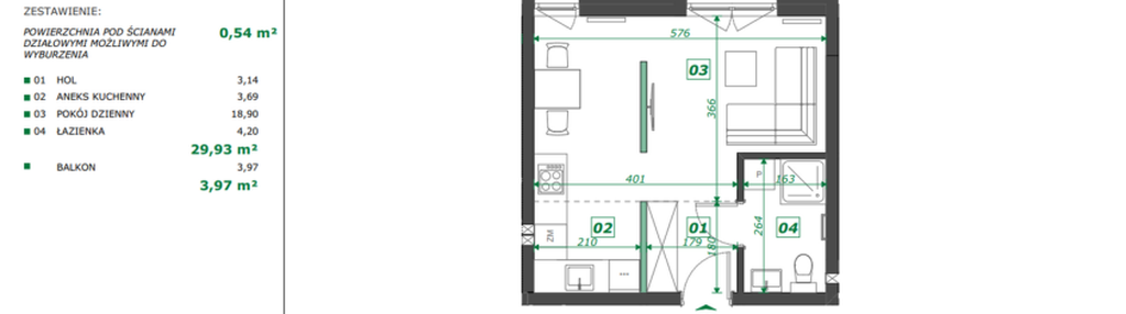 Mieszkanie w inwestycji: Apartamenty Pszczyńska