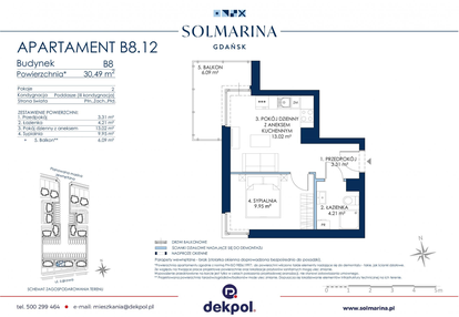 Mieszkanie w inwestycji: Sol Marina B