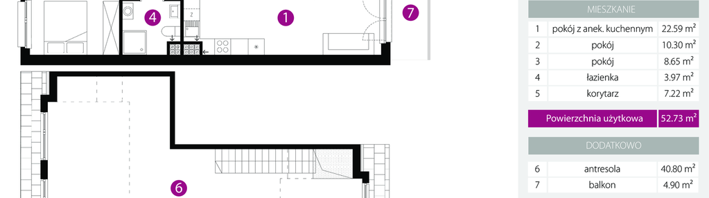 Mieszkanie w inwestycji: 2M Apartments Etap III