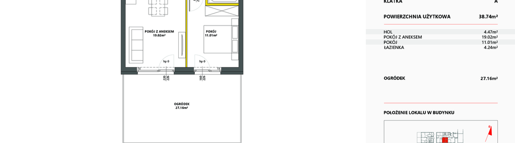 Mieszkanie w inwestycji: Metro Art 11