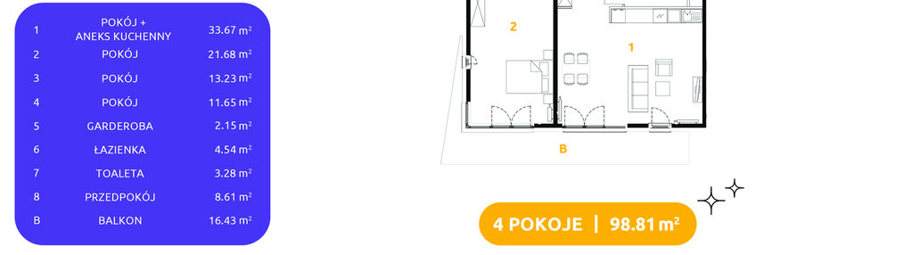 Mieszkanie w inwestycji: Osiedle Ozon etap VIII