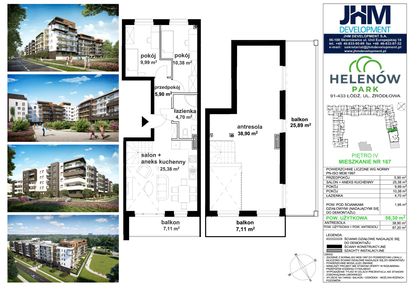 Mieszkanie w inwestycji: Helenów Park