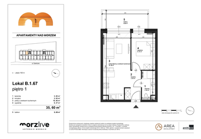 Mieszkanie w inwestycji: Morzlive