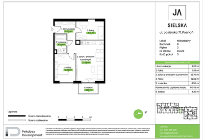 Mieszkanie w inwestycji: JA_SIELSKA V