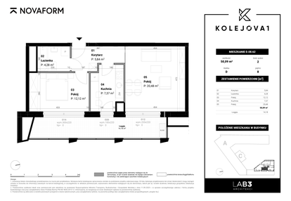 Mieszkanie w inwestycji: Kolejova 1