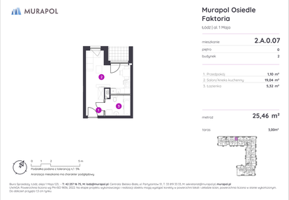 Mieszkanie w inwestycji: Murapol Osiedle Faktoria
