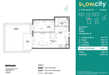 Mieszkanie w inwestycji: Slow City