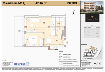 Mieszkanie w inwestycji: Przystań na Klifie