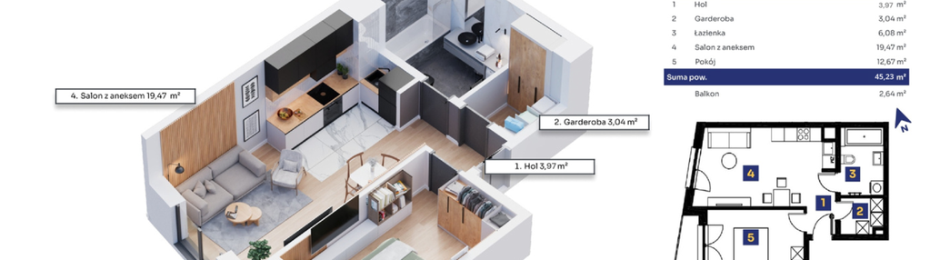 Mieszkanie w inwestycji: Nove Dobczyce