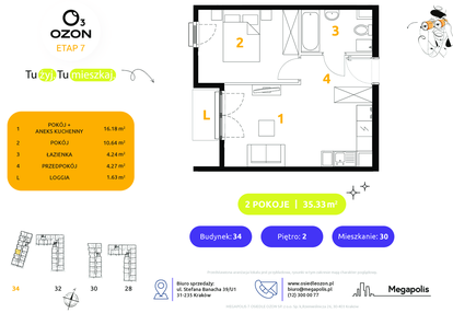 Mieszkanie w inwestycji: Osiedle Ozon etap VII