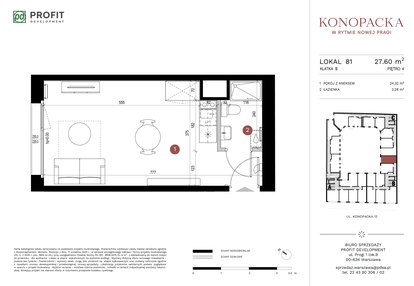 Mieszkanie w inwestycji: Konopacka