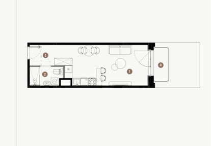 Mieszkanie w inwestycji: WIMA APARTMENTS
