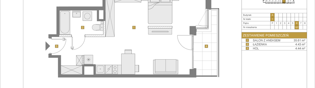 Mieszkanie w inwestycji: Apartamenty Grzybowska 11