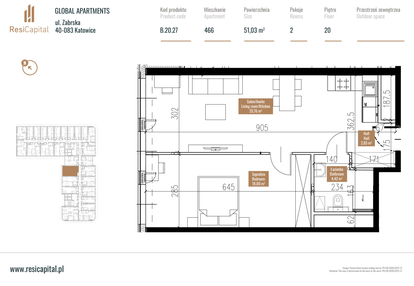 Mieszkanie w inwestycji: Global Apartments