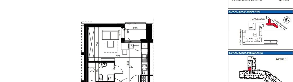 Mieszkanie w inwestycji: ART MODERN etap III - bud. H