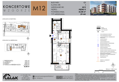 Mieszkanie w inwestycji: Koncertowe Wzgórze etap II