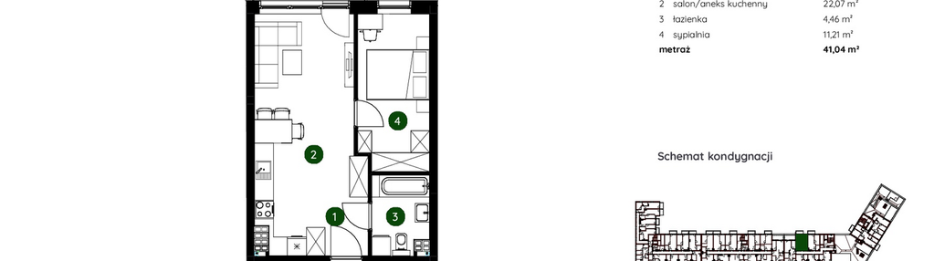 Mieszkanie w inwestycji: Murapol GreenCity bud. 1