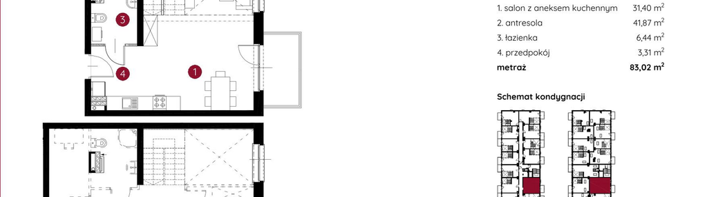 Mieszkanie w inwestycji: Murapol Helio