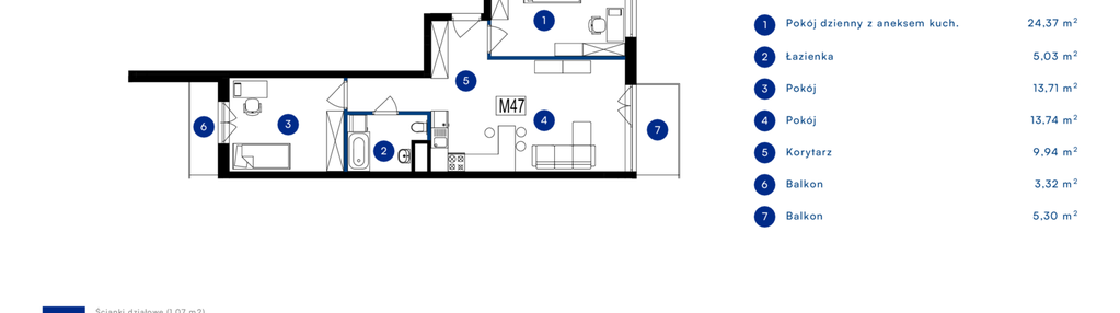 Mieszkanie w inwestycji: Przy Bursztynowej