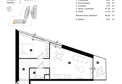 Mieszkanie w inwestycji: Cisha Apartamenty Dziwnów