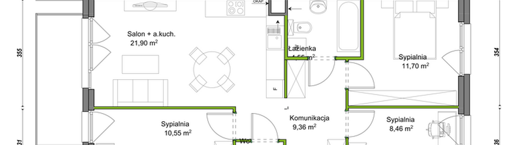 Mieszkanie w inwestycji: Orawska Vita