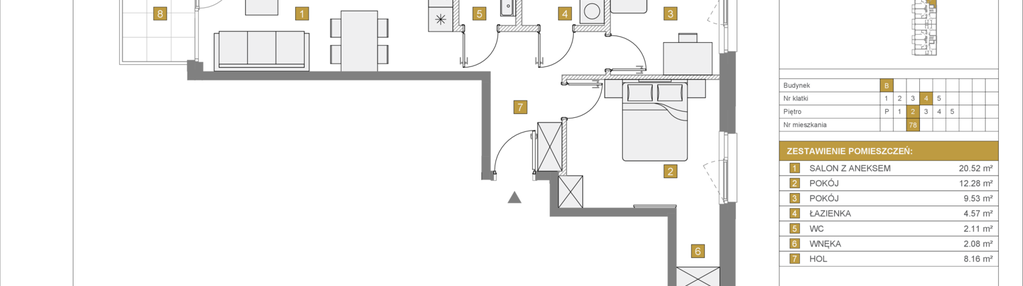 Mieszkanie w inwestycji: Apartamenty Beethovena