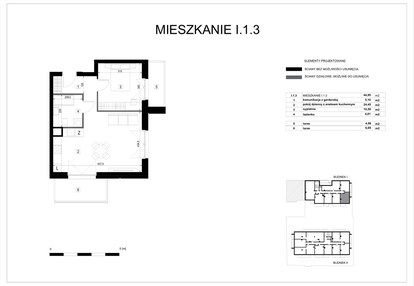 Mieszkanie w inwestycji: Pryncypalna 66