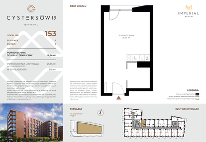 Mieszkanie w inwestycji: Cystersów 19 - lokale inwestycyjne