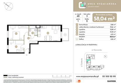 Mieszkanie w inwestycji: Moja Oszmiańska