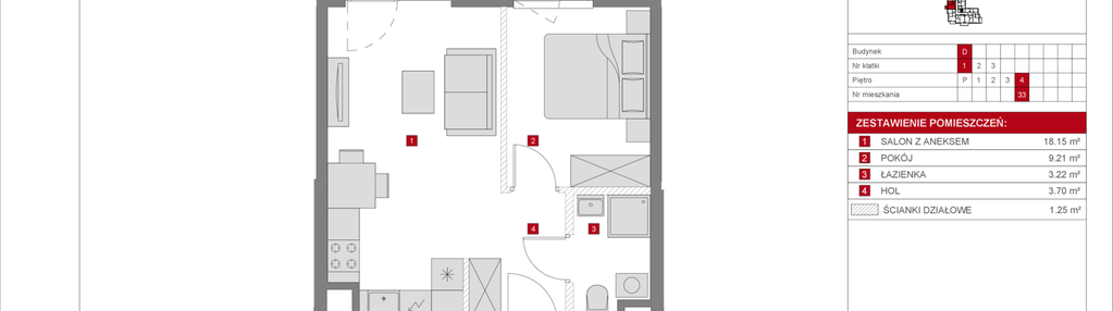 Mieszkanie w inwestycji: Dzielnica Mieszkaniowa Metro Zachód - etap 8.2