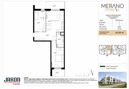 Mieszkanie w inwestycji: Merano Park II