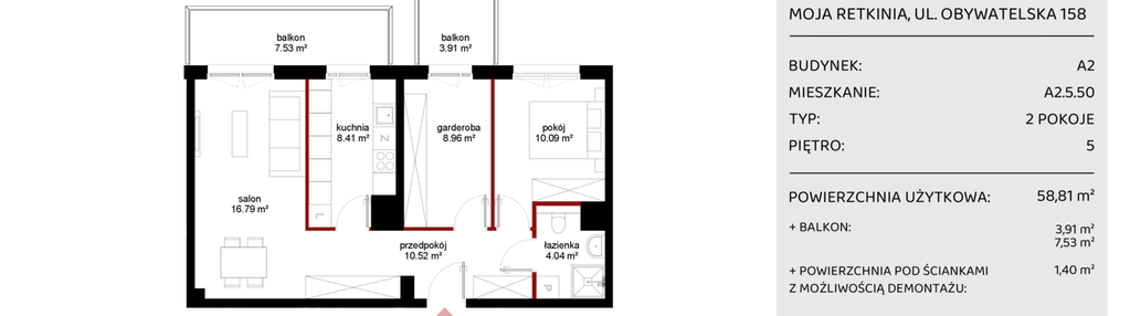 Mieszkanie w inwestycji: Moja Retkinia