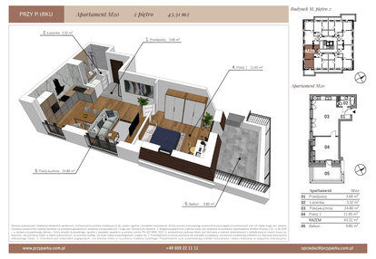 Mieszkanie w inwestycji: Przy Parku etap II