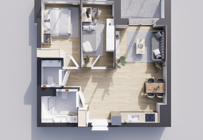 Mieszkanie w inwestycji: Odrzańskie Bulvary