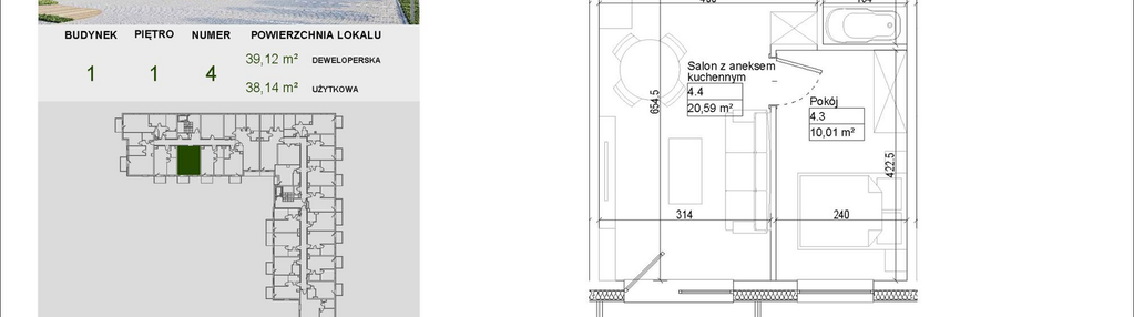 Mieszkanie w inwestycji: Aleja Mickiewicza