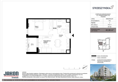 Mieszkanie w inwestycji: Strzeszyńska 77